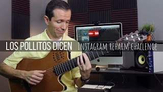 Los Pollitos Dicen (Jesus Molinas Instagram reharm challenge) - Fingerstyle