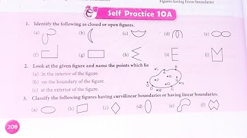 new learning composite maths class 6 self practice 10 a| schand maths class 6 ex-10a | plane figure