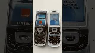 Samsung SGH-D500 on/off test (unlocked vs Orange)
