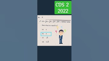 Check your answer of CDS 2 2022 Maths Question| #cds2022 #cdsexam
