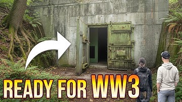 Exploring ABANDONED BUNKERS ready for WWIII