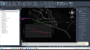 17  CIVIL3D CREATE FEATURE LINE TO ALIGNMENT PLAN AND PROFILE