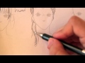 درس رسم الشعر (الجزء الثالث) how to draw hair part three