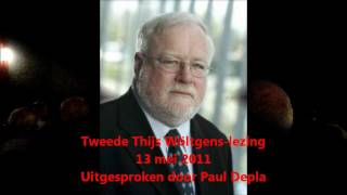 Tweede Thijs Wöltgens-Lezing - Een Compilatie 13 Mei 2011