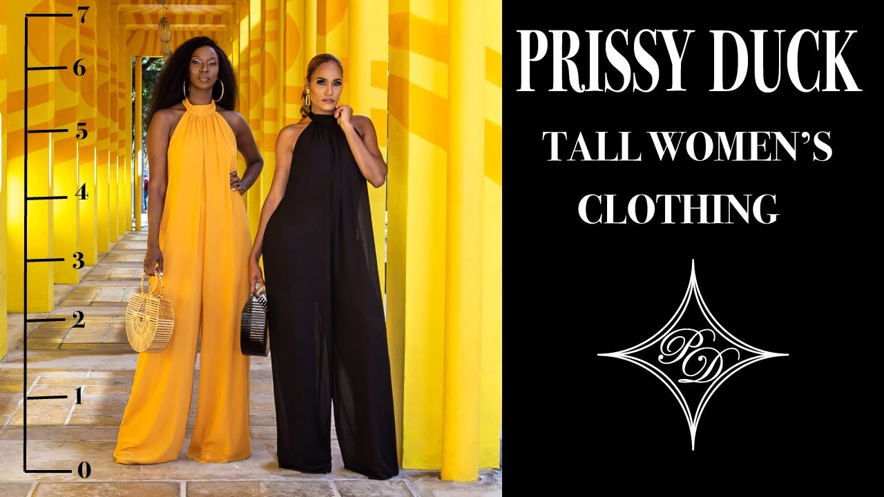 Prissy Duck: Who Are We & Why Tall Women's Clothing is So Important! 