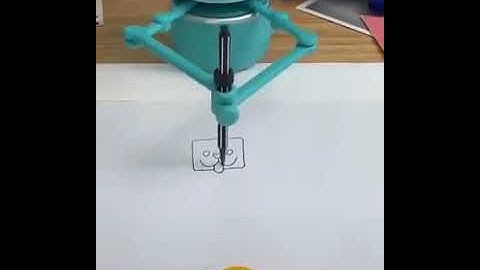 Robot vẽ tương tác trực tiếp bằng camera