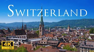 SWITZERLAND 4K VIDEO •  Peaceful Relaxing Music | 4K Video Ultra HD
