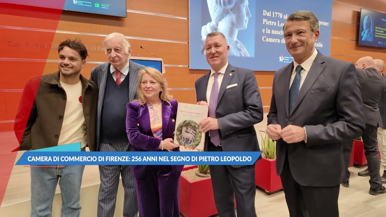 Camera di commercio: 256 anni di storia nel segno di Pietro Leopoldo granduca di Toscana