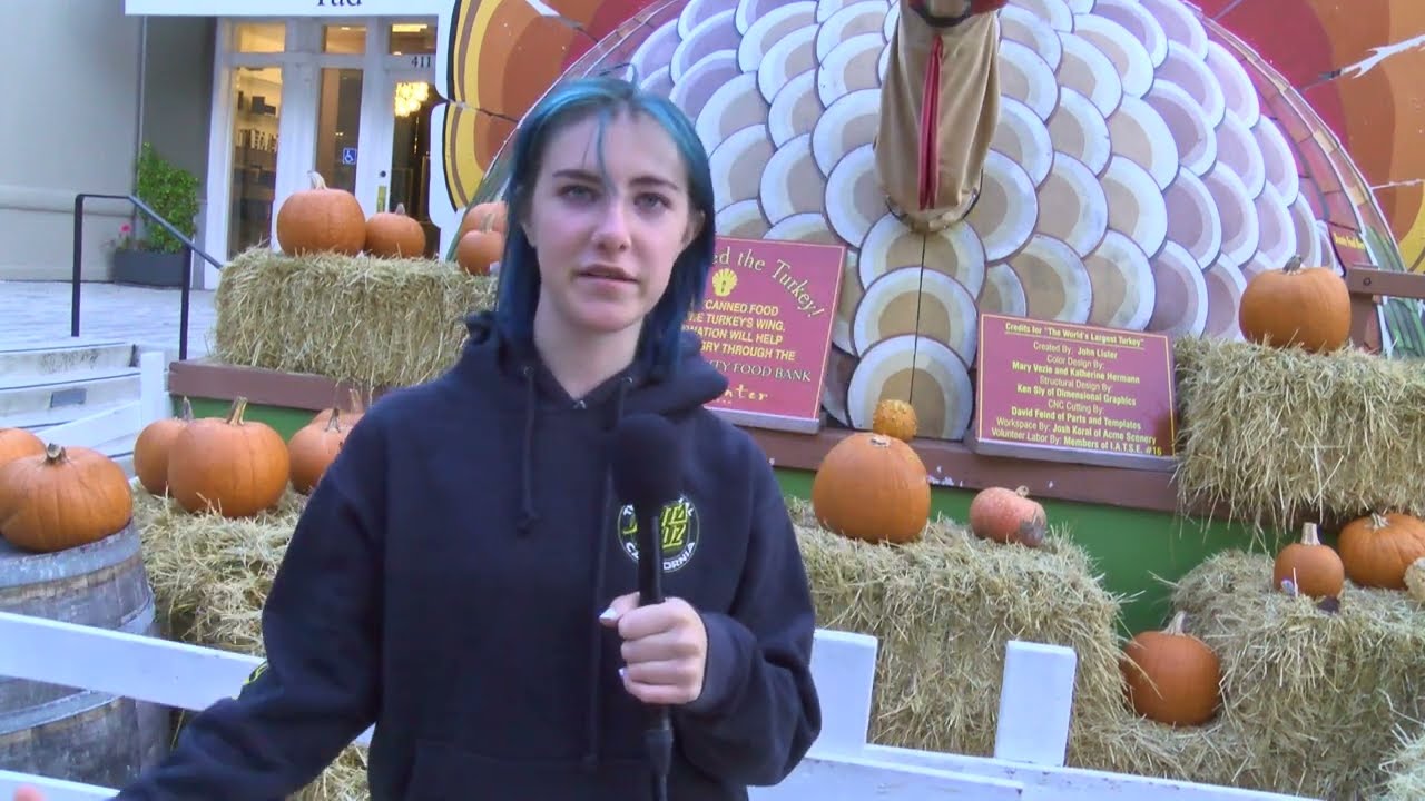 The Giant Turkey at the Town Center Mall in Corte Madera