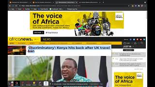 Modern Africa Current Event Directions