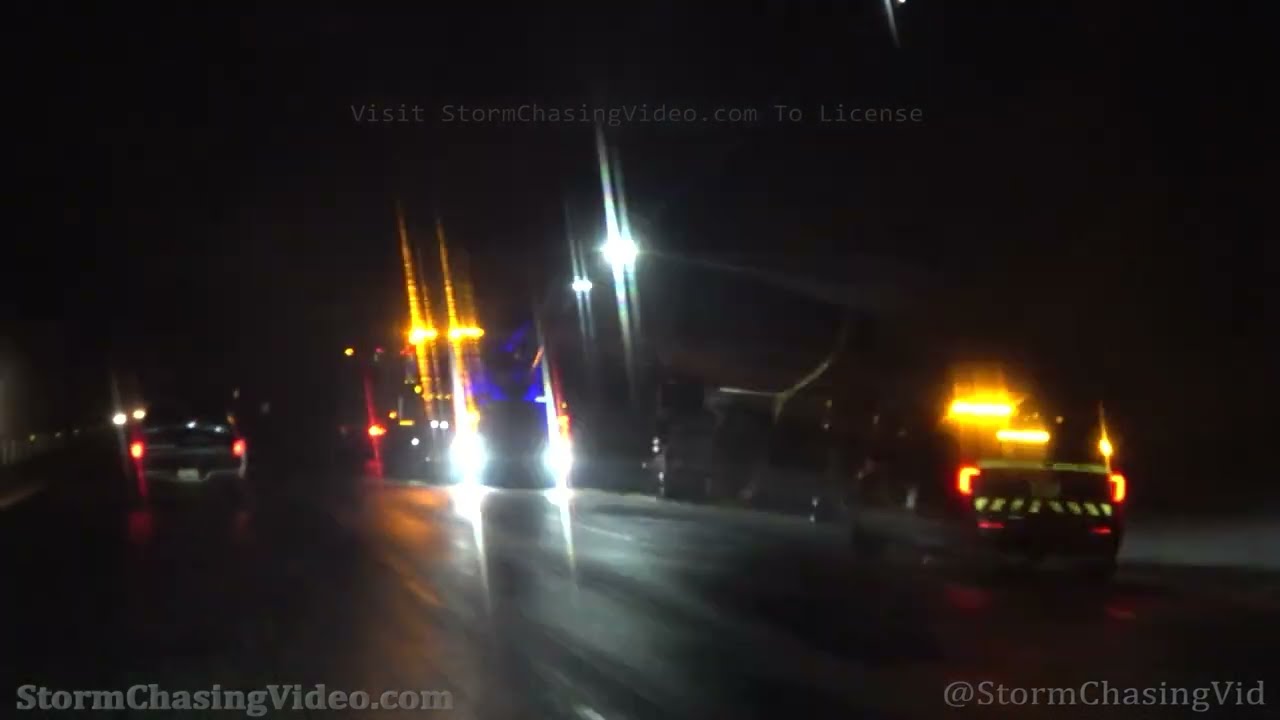 Cass County, ND Winter Storm Begins With Slick Roads - 12/12/2022