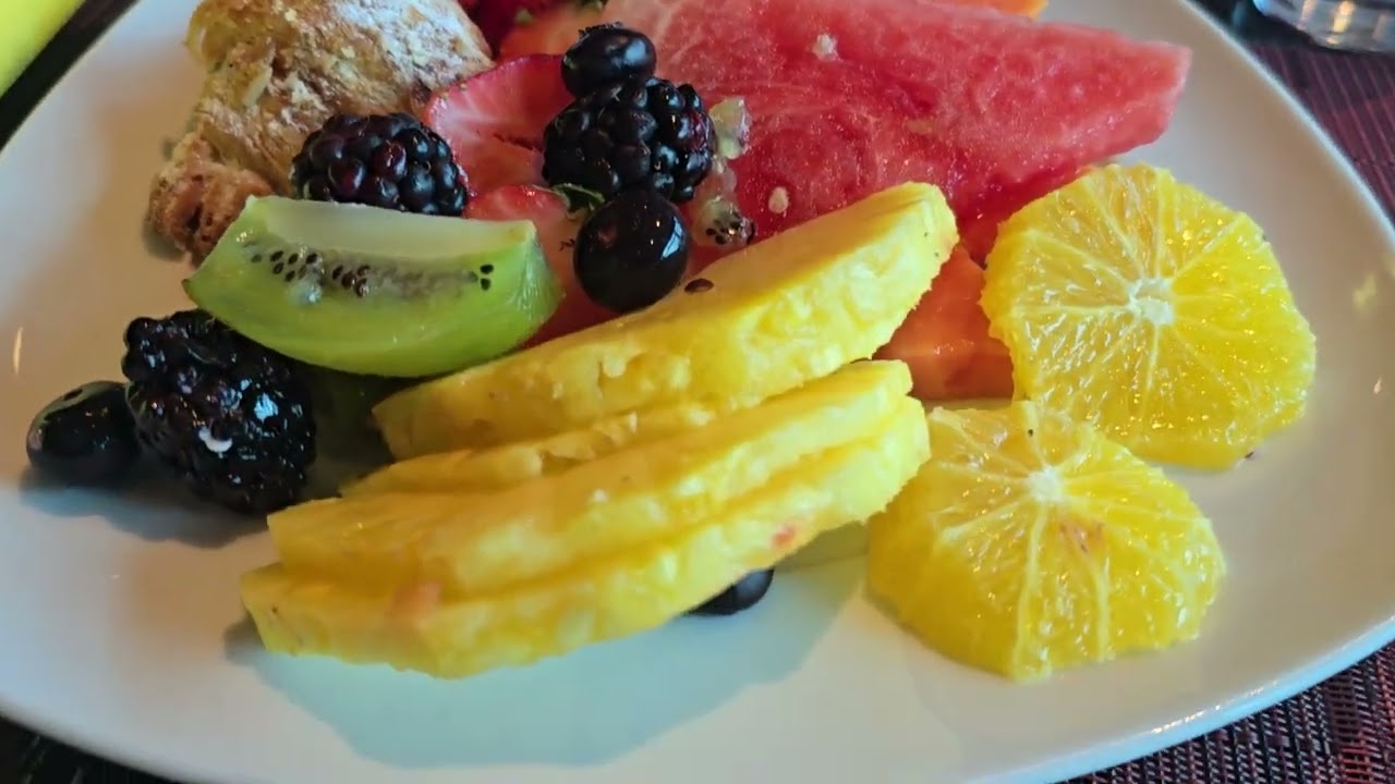 Celebrity Cruises breakfast Castries Tuscan Grill Luxury Travel by Valentina 5613359459 