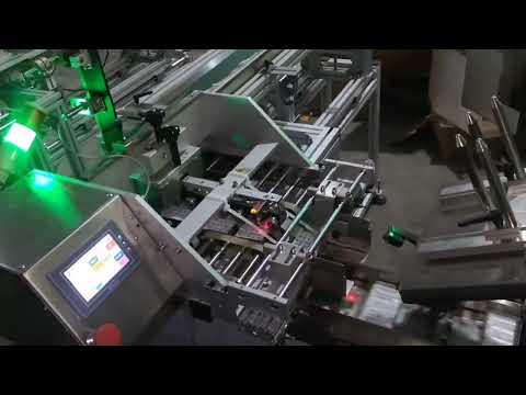 flat plaster cartoning machine/cartoner wtih automatic counting sachets with leaflet folding device