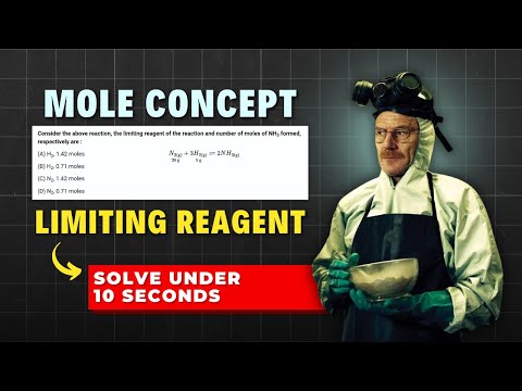 How to Solve Mole Concept Questions in 10 Seconds 