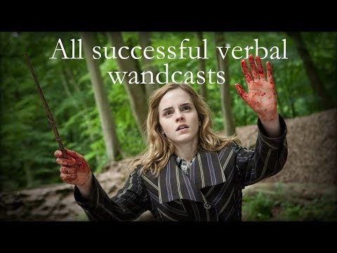 All Verbal Spells (successfully wand-casted ones, that is) [REMADE] - Harry Potter 1-8