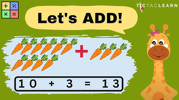 Addition without carryover till 20 - Part 2 | Fun with Gaffy | Number Sense | TicTacLearn