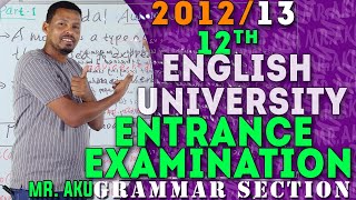 #English Grammar_2012/13 EC English UEE Grammar Section EUEE 12/13 #Englishgrammar #EUEE #University screenshot 3