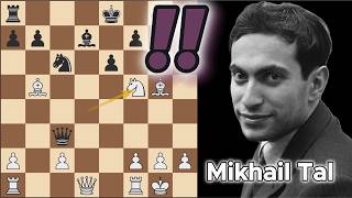 Mikhail Tal Rakibini Açılışta Parçalıyor!! - Satranç Minyatürleri