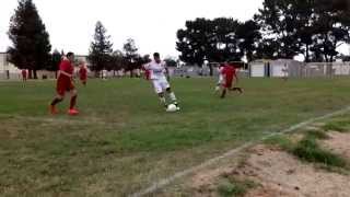 Andy Arreguin (16 years old)- soccer highlights (playing with adults)