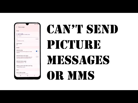 Samsung Galaxy A50 can’t send MMS or picture message. Here’s the fix.