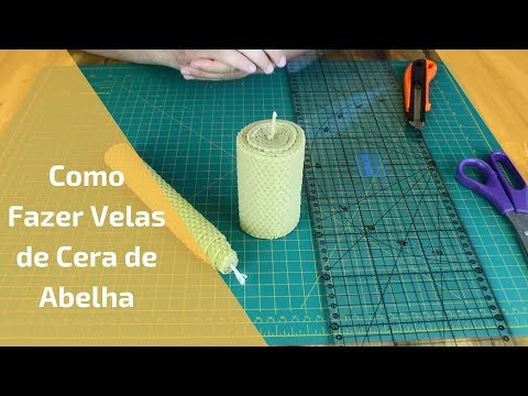 Vídeo: Como Fazer Uma Vela De Cera