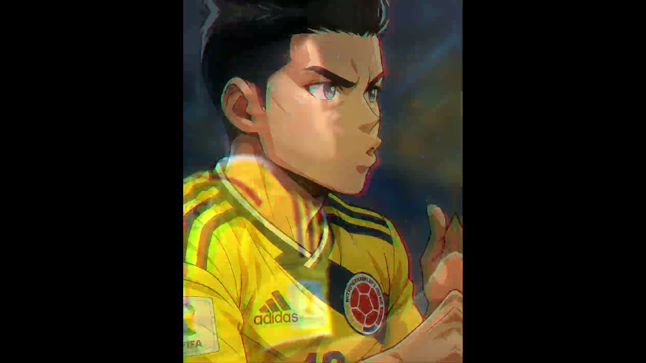 James Rodríguez’s volley Anime Style