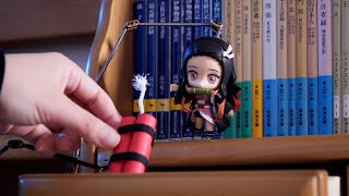 The Making : Nezuko Blows up Zenitsu | Stop Motion