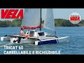 Tricat 690, il trimarano carrellabile e richiudibile