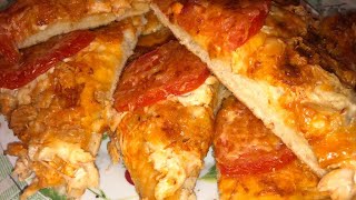 РЕЦЕПТ БОМБИЧЕСКОЙ ПИЦЦЫ. Pizza hazirladim, cox ləzzətli xəmirden👌💃