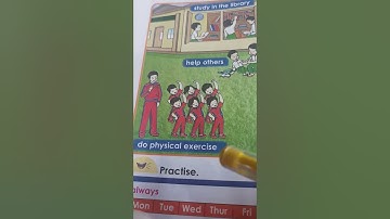 Grade 3, Unit 5, Lesson 2- Things I do at school