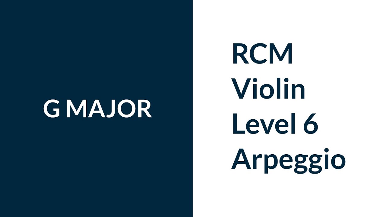 Rcm Level 6 Violin Classes Online