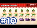 Mario Party Series Part 10 - Beach Costume Mario vs Luigi vs Waluigi vs Wario #mariopartythetop100