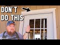 Exterior Door Install + Keying a Lock Set [and fixing my mistake] // DIY Workshop Build