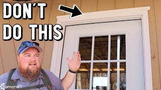 Exterior Door Install + Keying a Lock Set [and fixing my mistake] // DIY Workshop Build