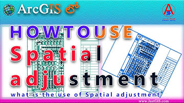 How to use Spatial Adjustment Tool in ArcGIS|Spatial Adjustment in ArcGISSpatialBy JastGIS