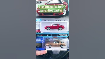 Incredible finds when it comes to 1980s cars. Auto World, Johnny Lightning, Hot Wheels