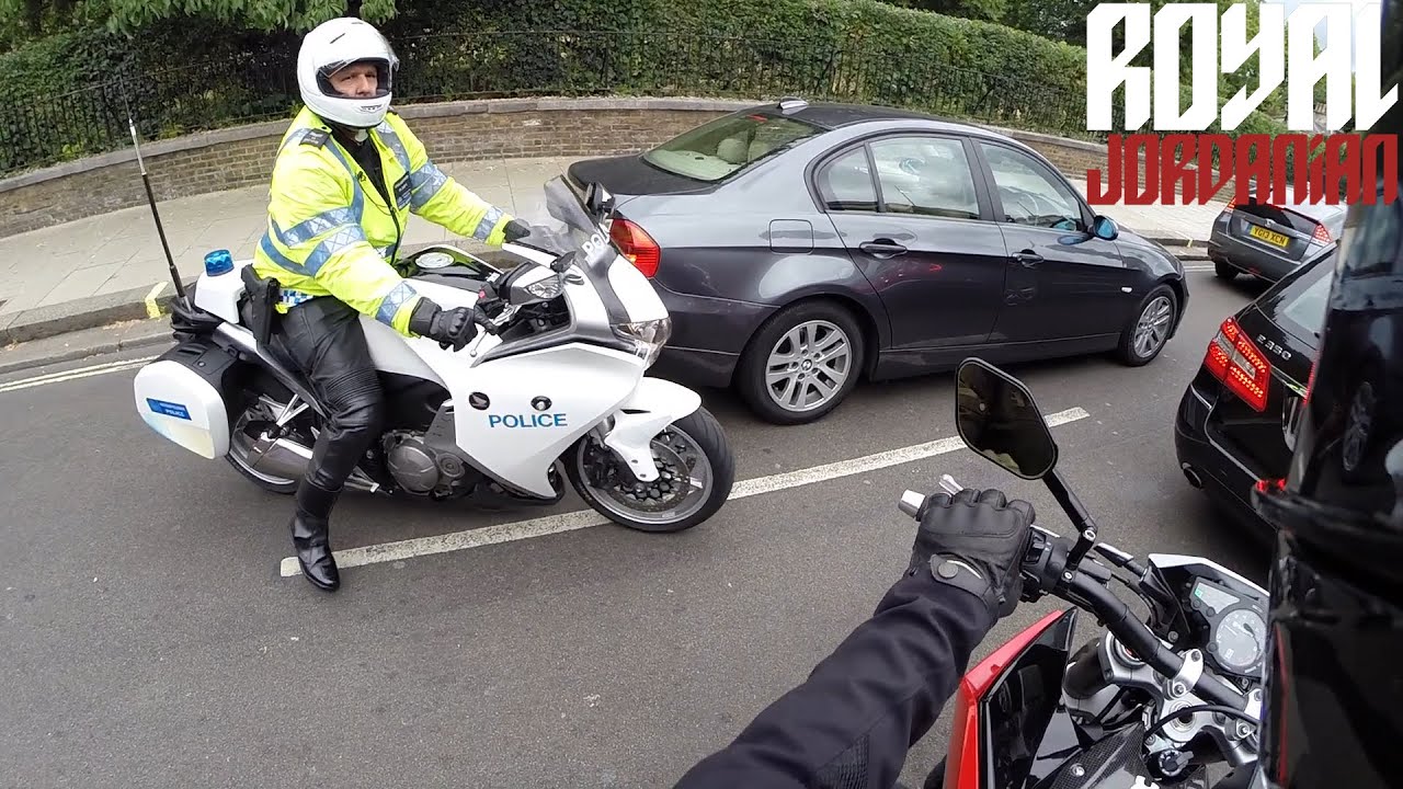carbonated water Police and the Husqvarna Nuda 900R