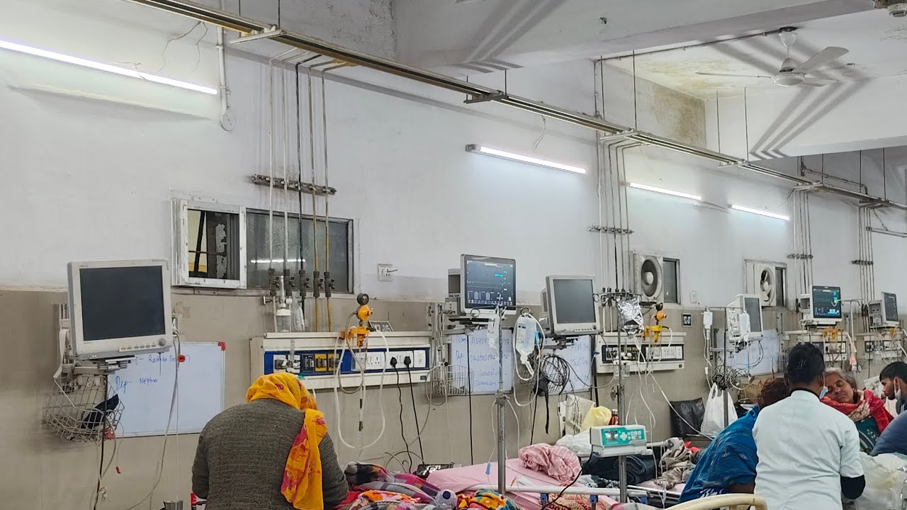 new block Indira Gandhi hospital emergency ward