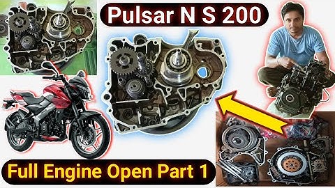 ns 200 full engine open !! ns 200 full engine rebuild ✅
