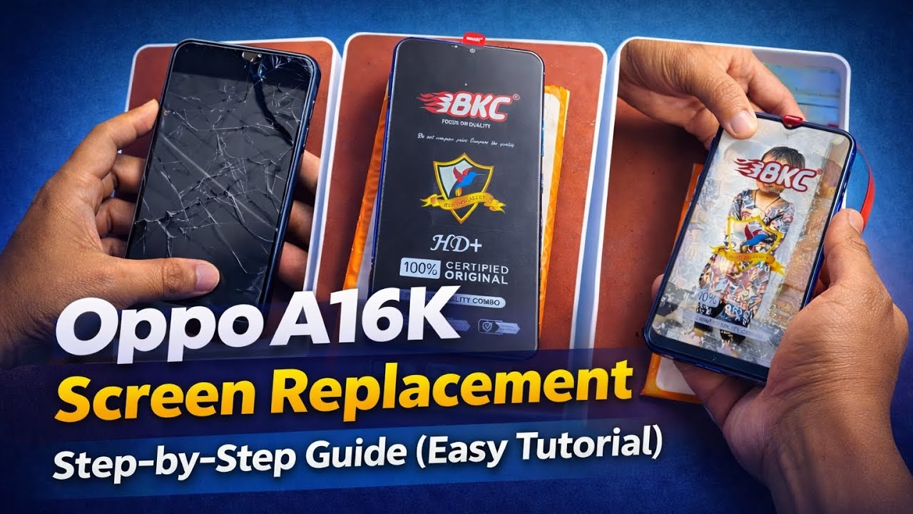 Oppo A16K Screen Replacement Step-by-Step Guide (Easy Tutorial) #shorts #ytshorts #repair #shorts