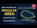 How to Draw an Irregular Plot in AutoCAD | Step-by-Step Tutorial