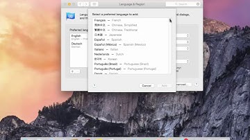 How To Change System Language in Mac OS