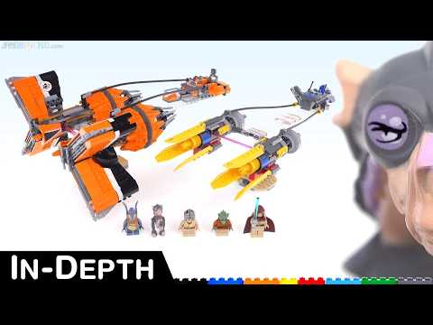 🔄 LEGO Star Wars 2011 Anakin's & Sebulba's Podracers review! 7962 re upload 20200609