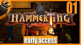 Hammerting - Wir bauen eine Zwergenfeste #01 (Deutsch Gameplay German )