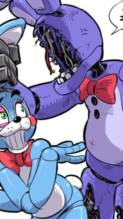 TikTok Fnaf Toy Bonnie and Withered Bonnie