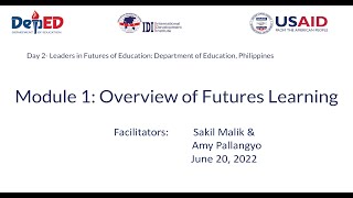 Module 1: Overview of Futures Learning