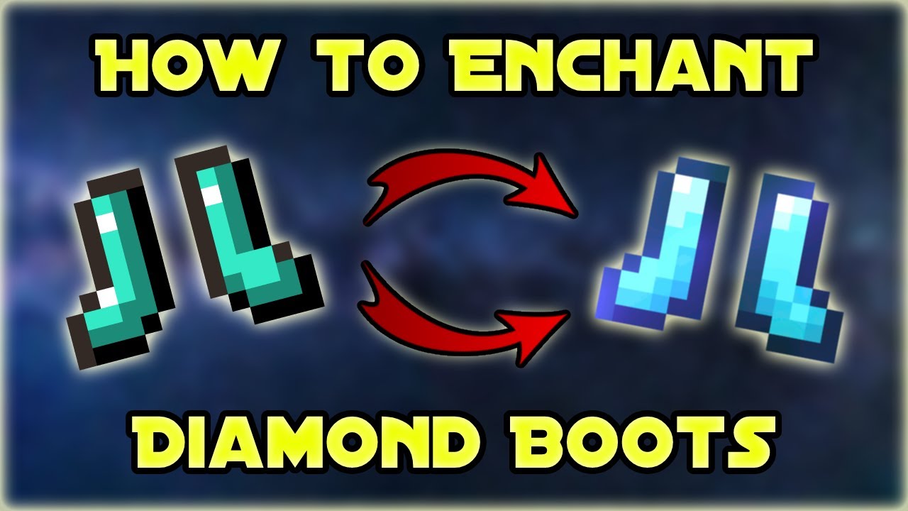 How to Enchant Your Boots In Minecraft (Completely Maxed Out, 1.16