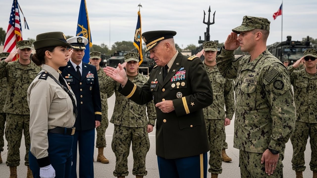 The Colonel Laughed at Her Uniform — Then a SEAL Lieutenant’s Salute Stunned Everyone
