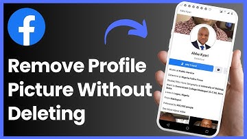 How to Remove Facebook Profile Picture Without Deleting !
