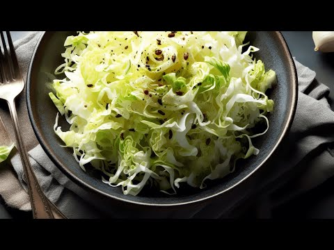 Video: Salată Proaspătă De Varză Cu Oțet